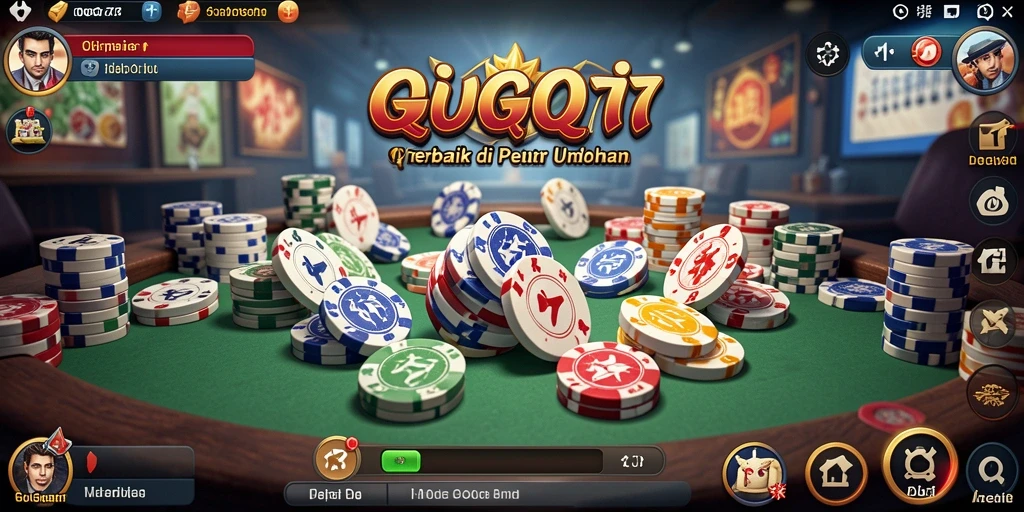 Tampilan gameplay QiuQiu yang menarik dan interaktif.