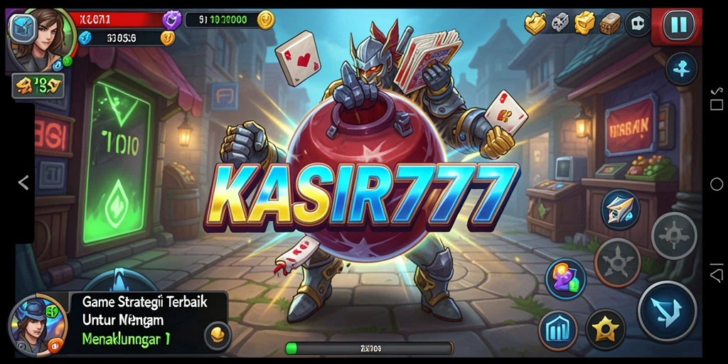 Tampilan gameplay menarik dari KASIR777 dengan elemen strategi yang menantang.