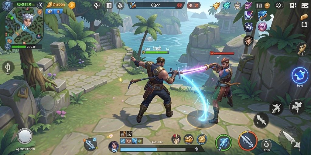 Screenshot QQ222 menampilkan detail gameplay simulasi yang menarik.