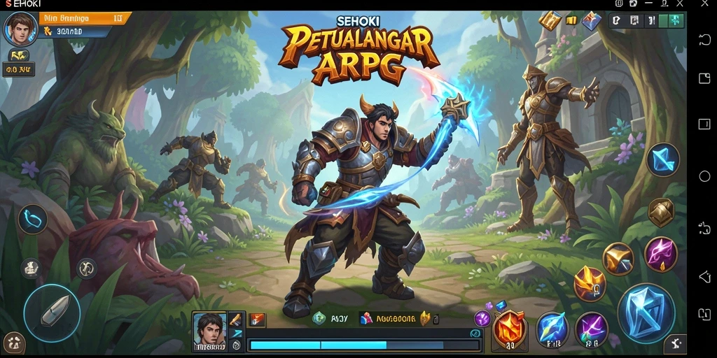 Gameplay seru SEHOKI dengan pertarungan dinamis dan karakter menarik.